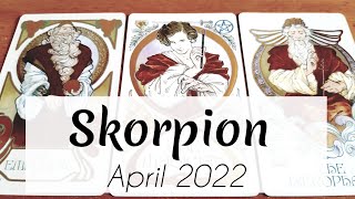 ♏SKORPION  April 2022  Du bist beschützt Folge Deinen Träumen Tarot [upl. by Karim189]