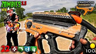 NERF meets Call of Duty ZOMBIES 55  Nerf First Person Shooter [upl. by Yzdnil683]