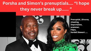 PORSHA Williams and Simon Guobadias DivorcePrenuptial agreement RHOAFalynn Pina amp Kordell Stewart [upl. by Oirretno522]