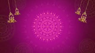 Festival background with Mandala and hanging lamp diwali [upl. by Yevad]