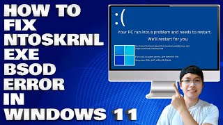 How To Fix Ntoskrnlexe BSOD Error in Windows 1110 [upl. by Bernita781]