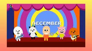 The months of the Year song for kids\ Песня про месяцы на английском языке [upl. by Kev]