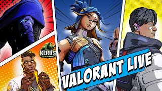 🔴 Valo On Mobile 😎🔴 Valorant Live  Giveaway  Keros Gaming  Facecam  Valorant Mobile [upl. by Anhej]