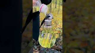 ✅ Craft an oil lamp yourself camping survival bushcraft fire [upl. by Tomkins802]