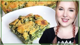 VEGANE SPINATLASAGNE  der Klassiker rein pflanzlich amp mit frischem Spinat [upl. by Quenby]