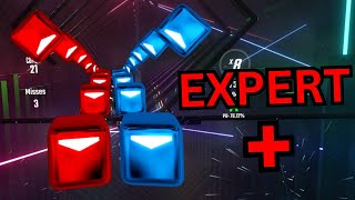 Beat Saber Custom Maps Super Expert Mode [upl. by Nillok]