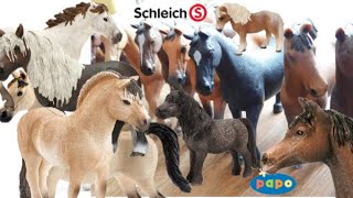 Collection tour all HORSES 2024  SCHLEICH PAPO COLLECTA SAFARI LTD MOJO [upl. by Conard]