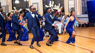 Best Congolese Wedding Entrance Dance Eben Ezer Oliver 🔥🇨🇩 [upl. by Eitac766]