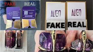 Fake vs Real Alien Thierry Mugler EDP Perfume [upl. by Merv]