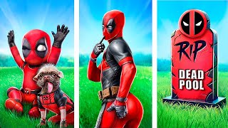 DEADPOOL vs Superheroes From Birth to Death of Deadpool [upl. by Girish824]