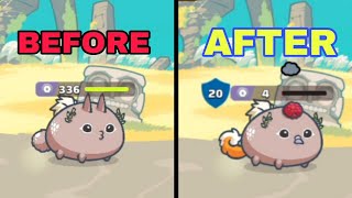 AXIE CHANGING PARTS WITH AXS REWARD  AXIE INFINITY CLASSIC V2 CURSED COLISEUM GAMEPLAY 2023 [upl. by Em]