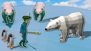 Ylands  POLAR BEAR ISLAND amp PENGUINS  Ylands Multiplayer Gameplay amp Ship Sailing [upl. by Nostrebor]