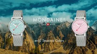 Mondaine Two NEW Colour Stories for the evo2 Collection l Jura Watches [upl. by Erlinna]