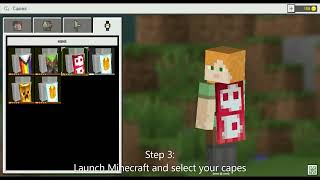 How to use any Minecraft bedrock cape Tutorial not working anymore😥Read notes in description [upl. by Solraced483]