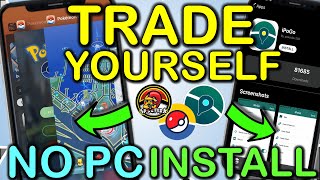 iPoGo iSpoofer and SpooferX DOWNLOAD ✅ Pokemon GO Spoofing iOS NO PC ✅ Trade YOURSELF in Pokemon GO [upl. by Hars196]