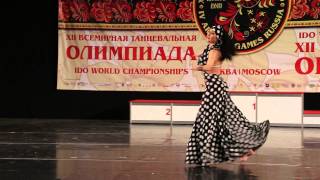 Delanna  Shaaby XII WORLD DANCE OLYMPIAD 2015  I Place  Adults2 [upl. by Lorac]