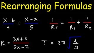 How To Change The Subject of a Formula  GCSE Maths [upl. by Cychosz]