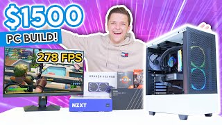 1500 NZXT H510 Flow Gaming PC Build Full RTX 3070 Build Guide  w BIOS Drivers amp Benchmarks [upl. by Nebeur]