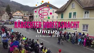 2018 Räbschter Dorffasnacht Umzug Zeitraffer [upl. by Skerl473]