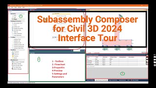 Subassembly Composer for Civil 3D User Interface Guide [upl. by Annabelle787]