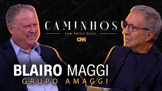 Entrevista com Blairo Maggi do Grupo Amaggi  CAMINHOS COM ABILIO DINIZ  26092023 [upl. by Lleroj]