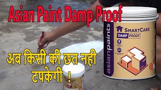 Terrace waterproofing  How to Stop and fix or Repair cracks  Asian paint damp proof Burger paint [upl. by Aiciled]