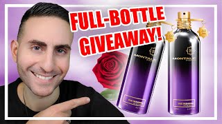 NEW MONTALE OUD PASHMINA FRAGRANCE REVIEW  FULL BOTTLE GIVEAWAY  SAFFRON OUD ROSE AND MUSK [upl. by Noelyn]