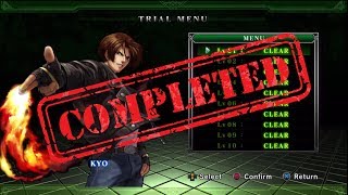 KoF XIII Kyo Kusanagi trials unedited [upl. by Coben247]