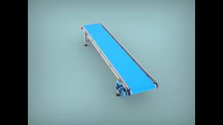 Belt conveyor animation [upl. by Nicole]