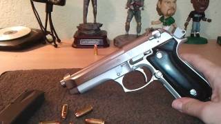 BERETTA 92 FS INOX STAINLESS 9MM REVIEW [upl. by Naujek451]