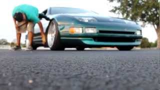 Stanced Nissan 300zx  brokelifestyle [upl. by Lelith]