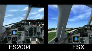 MD80 FSX vs FS2004 [upl. by Sall]