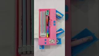 Unicorn multifunctional mini jumbo pencil box with filling stationery pencilbox stationery asmr [upl. by Fauman]