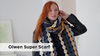 Olwen Super Scarf made with Scarfie® [upl. by Joel588]