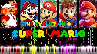 The Evolution of Super Mario Music 19852023 [upl. by Damian363]