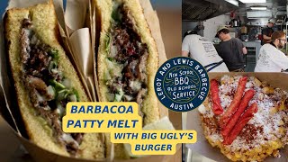 Barbacoa Patty Melt with Big Uglys Burger and LeRoy and Lewis [upl. by Adhamh]