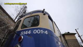 Schnellzug fährt im Bahnhof Semmering ein  AUSTRIA FILM 030 [upl. by Notgnimer]