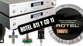 ROTEL A11 y CD11 Tribute [upl. by Yrrad]