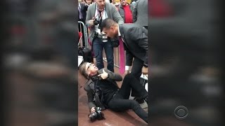 Photographer taken down by Secret Service at Trump rally [upl. by Tiat79]