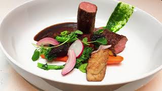 Beautiful Lamb Recipe Fine Dining Fillet Tongue Sweetbreads [upl. by Levan]