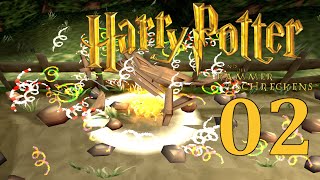 Lets Play Harry Potter und die Kammer des Schreckens Gameplay PS1 002  Explosionen im Garten [upl. by Anileme]