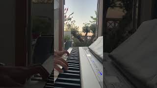 Una mattina at sunset piano pianocover [upl. by Dorette]