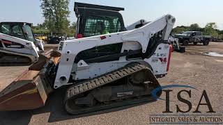 1115  2019 Bobcat T870 Skid Steer Will Be Sold At Auction [upl. by Kynthia]