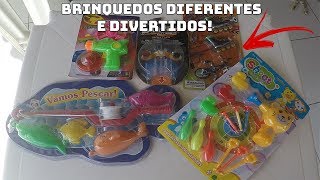 OS BRINQUEDOS MAIS DIFERENTES E ESTRANHOS DA NOVA LOJA DE BRINQUEDOS [upl. by Llecrad]