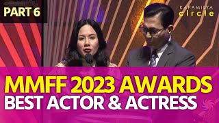 MMFF 2023 Awards Night  Best Actor and Best Actress winner [upl. by Orimar]