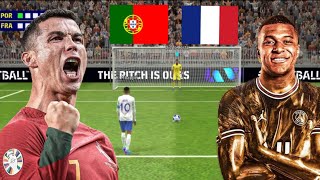 France vs Portugal Euro Final Penalty shootout 🔥 efootball [upl. by Eislel]