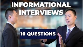 10 Questions to Ask During a Consulting Informational Interview [upl. by Zeba]