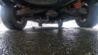 Nissan Pathfinder 30dci v6 STX550 V9X cold start with no muffler [upl. by Atinod]