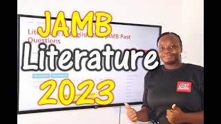 JAMB CBT Literature in English 2023 Past Questions 1  20 [upl. by Naitsihc]