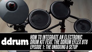 How to Integrate an Electronic Drum Kit into Your Setup with the ddrum EFlex BT8 [upl. by Notle]